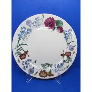 RB Bernarda Portugal 10 3/8" Floral Design Dinner Plate VGC No Issues